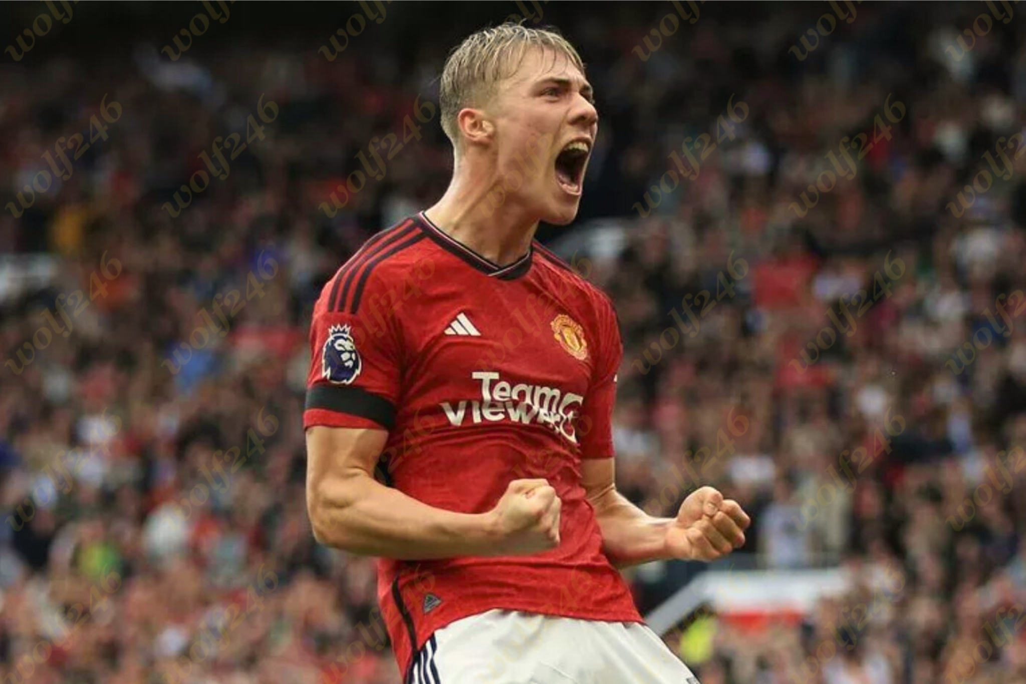 Erik Ten Hag ពេញ​ចិត្ត​នឹង​សមត្ថភាព​របស់​ Hojlund ក្នុង​ប្រកួត​ UCL