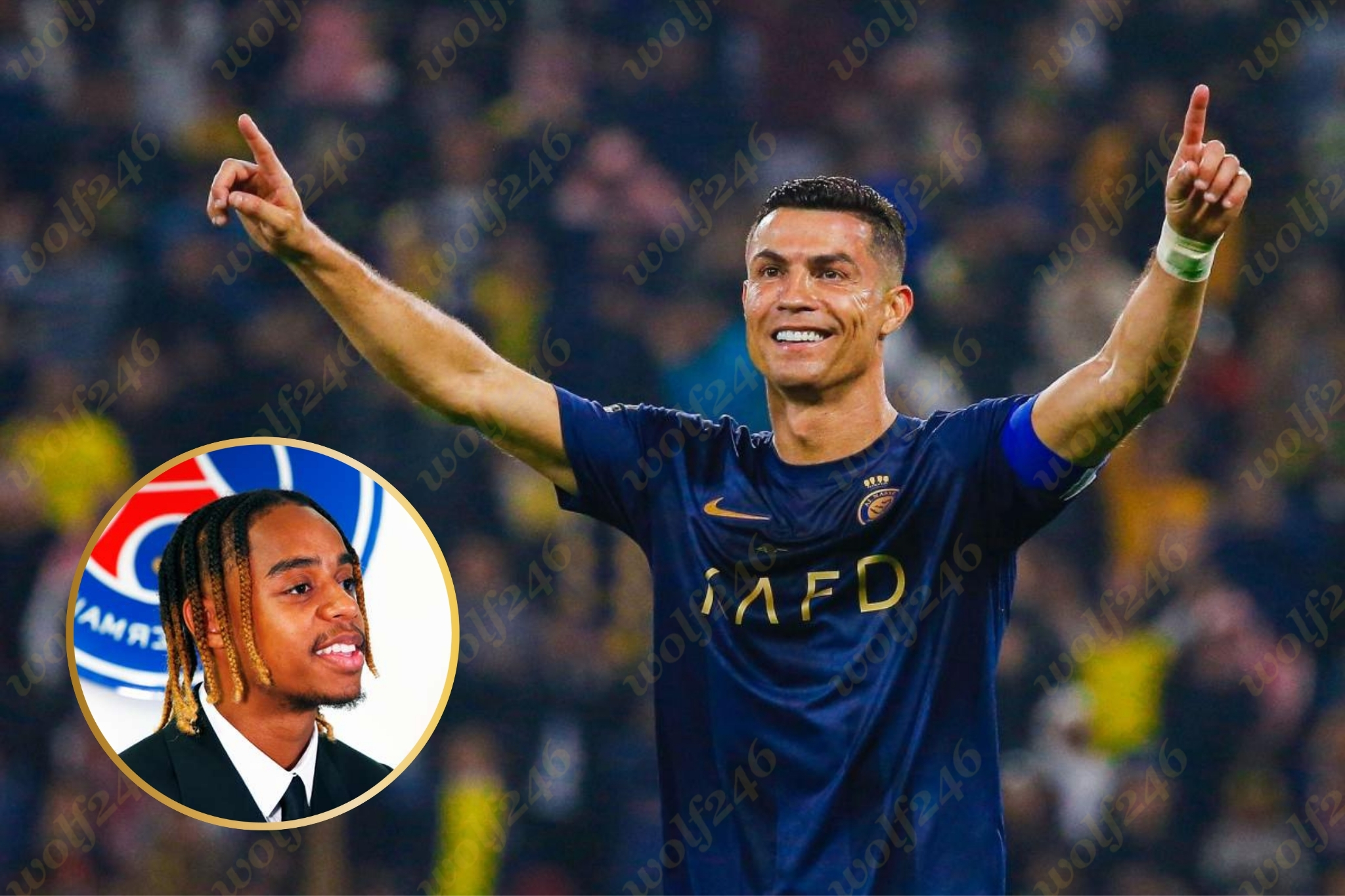 កីឡាករឆ្នើម PSG ម្នាក់បាននិយាយត្រង់ៗថា Cristiano Ronaldo ជានិមិត្តរូបដ៏ធំបំផុតរបស់ខ្លួន