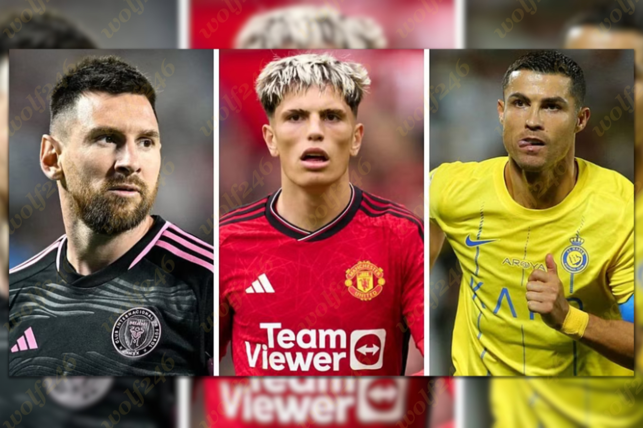 កីឡាករ Angel Di Maria ផ្តែផ្តាំ Garnacho អំពីរឿង Ronaldo និង Messi