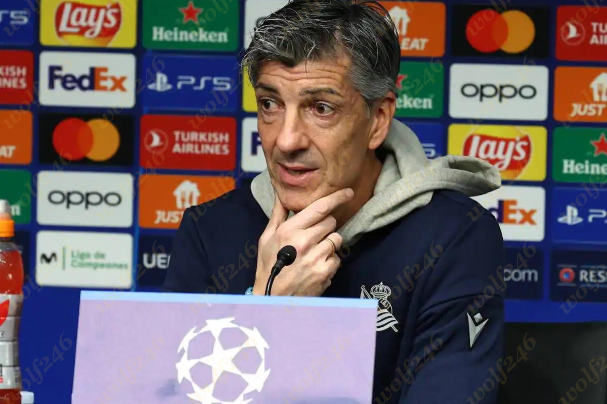 គ្រូបង្វឹក Real Sociedad ចាត់ទុក PSG ជាក្រុមដែលអាចឈ្នះពាន UCL រដូវកាលនេះ