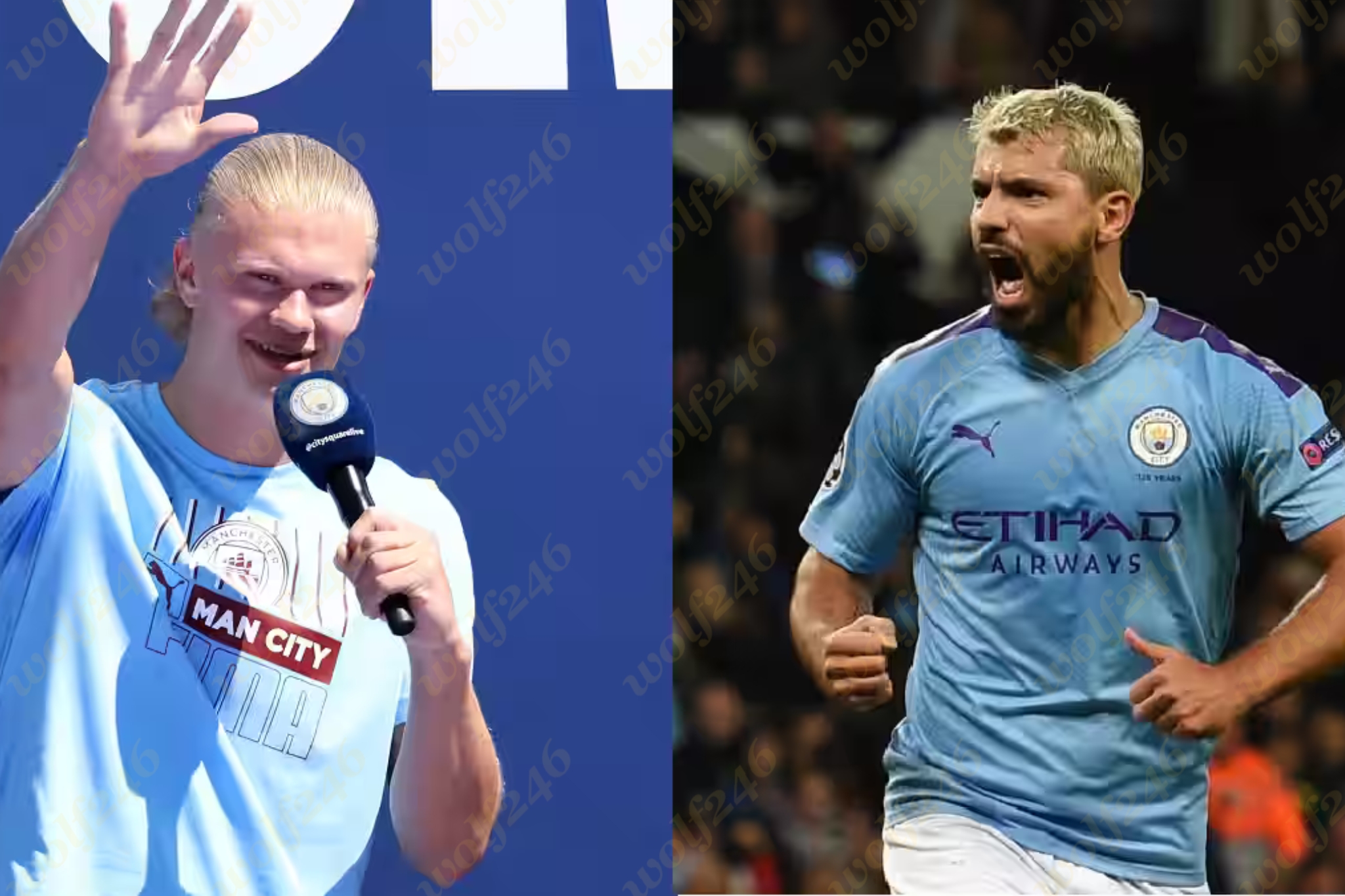 ក្រោយជ័យជម្នះនៅ UCL យប់មិញ! Haaland បានស៊ុតគ្រាប់បាល់តាមស្មើវីរបុរសក្លឹប Man City រូបនេះ