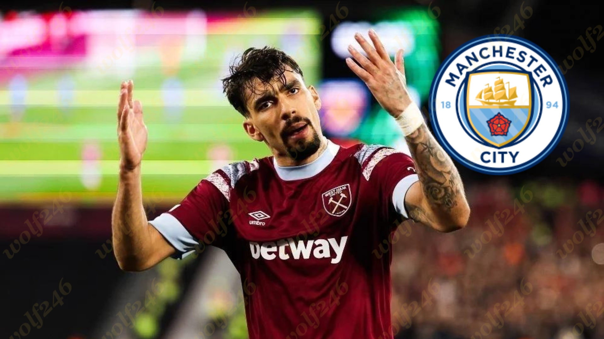 មេឃខៀវ Man City បានយល់ព្រមលក្ខខណ្ឌផ្ទាល់ខ្លួនជាមួយខ្សែបម្រើ West Ham មួយរូបនេះ