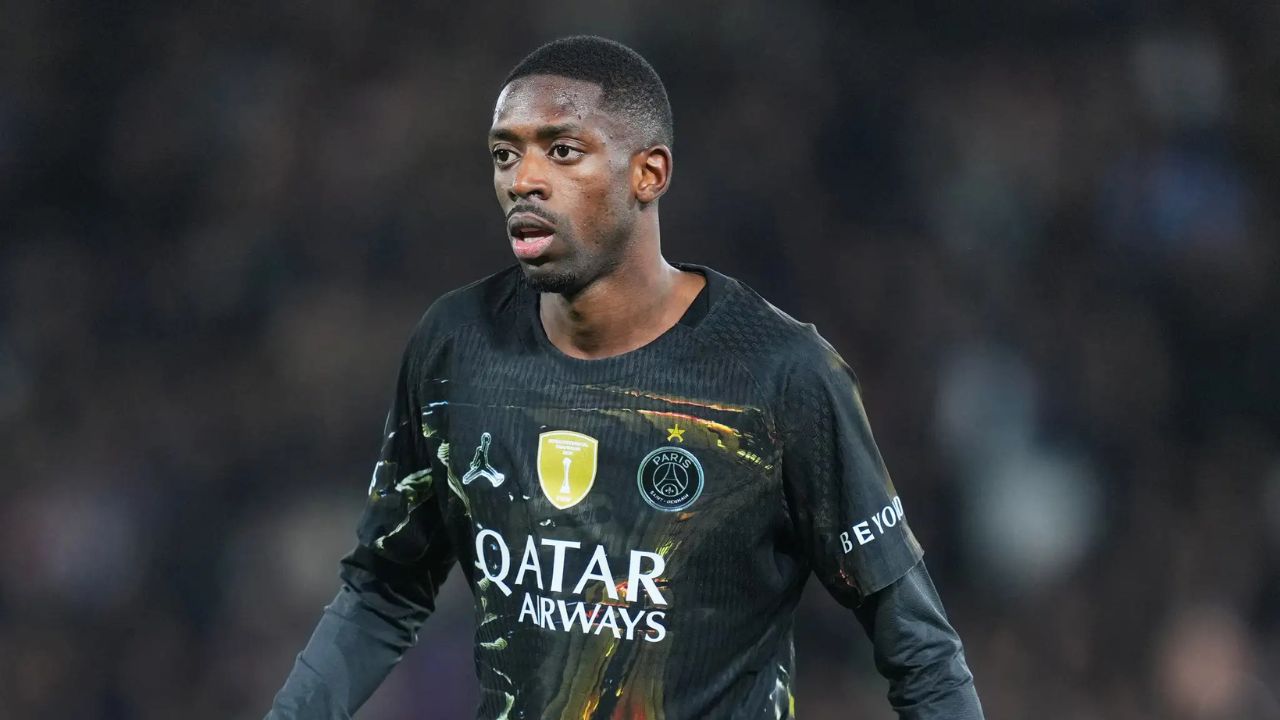 Ousmane Dembele ខ្សែប្រយុទ្ធរបស់ PSG ត្រូវបានលិចឮពាក្យចចាមអារ៉ាមថានឹងផ្ទេរទៅក្លឹបអង់គ្លេស Man City